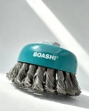 BOASHI wire wheel cleaning brush is a highly efficient and durable metal grinding tool Specification image